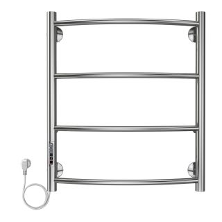 Полотенцесушитель электрический AZARIO VERONA AZ04756 500/600 4 секции, тен слева, хром